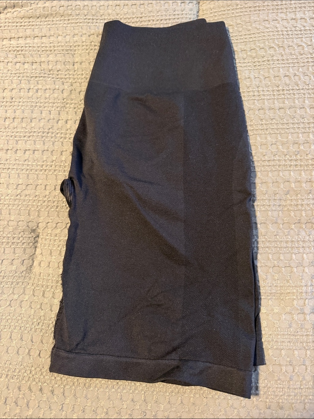 Alphalete Black High-Waist Athletic Shorts
